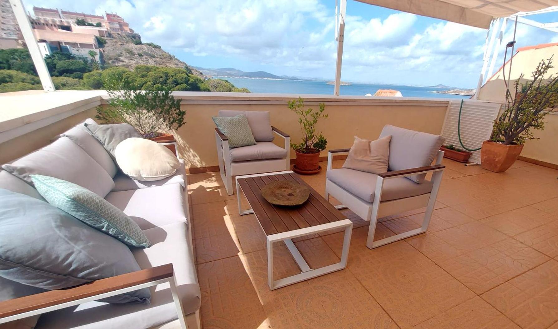 Nido Del Amor Deluxe 1A Linea Terraza Indoorpool Wifi Aire Netflix 10 Metros A Cala Del Pino ラ・マンガ・デル・マール・メノール 部屋 写真