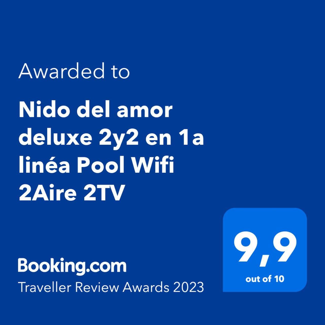 Nido Del Amor Deluxe 1A Linea Terraza Indoorpool Wifi Aire Netflix 10 Metros A Cala Del Pino ラ・マンガ・デル・マール・メノール エクステリア 写真